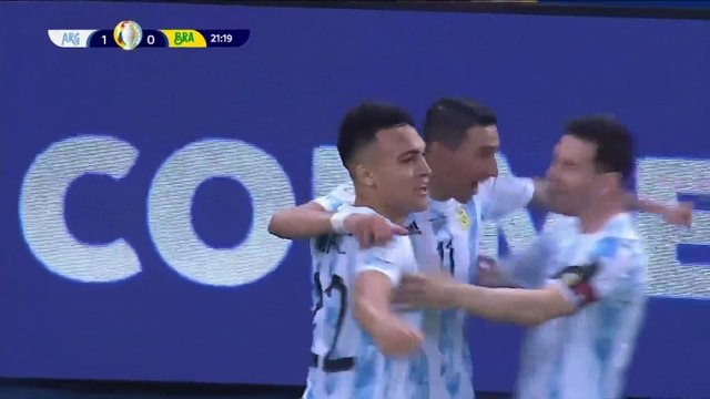 Argentina 1-0 Brazil Final Highlights Copa America 2021 11th July