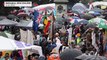 New Zealand anti-vaccine mandate protesters dig trenches to stay dry
