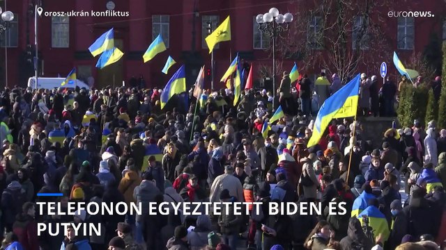 Ukrán-orosz válság: ismét telefonon egyeztet az orosz és az amerikai elnök