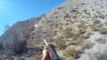 Airborne with a shotgun Hunting partridge with a shotgun