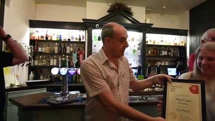 CAMRA award for The Red Lion