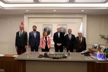 Bakan Soylu Başkan Fatma Şahin'i ziyaret etti