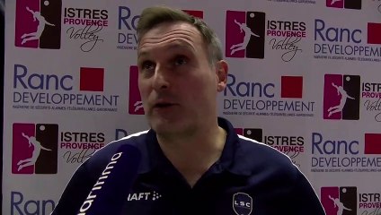 Interview maritima: Frédéric Havas après la victoire de Levallois à Istres Volley