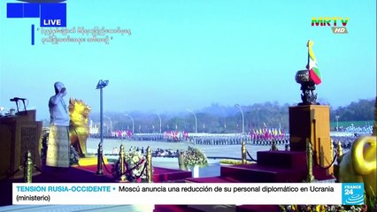 Gobierno militar birmano anunció que se les conmutarán las penas a centenares de prisioneros