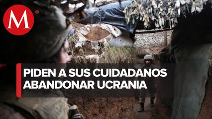 EU advierte a sus ciudadanos en Ucrania que no podrá ayudarlos en una "zona de guerra"