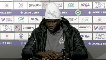 Conf d’après match ASC-Niort: Aliou Badji