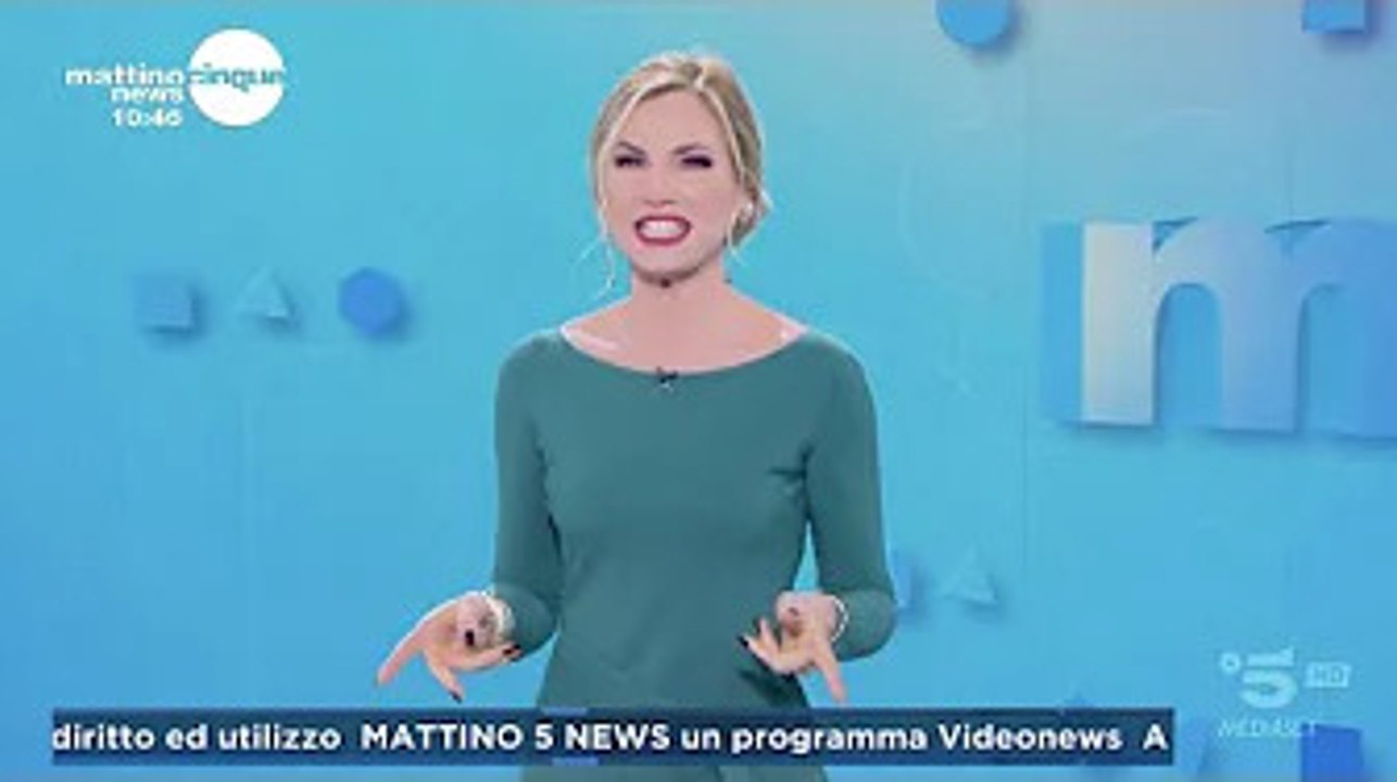 Federica Panicucci a Mattino Cinque News annuncia Oggi torna Barbara d'Urso a Pomeriggio 5 E' da