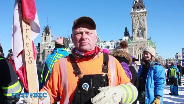 Freedom Protest Convoy Ottawa 2022 - BEST INTERVIEW from heart
