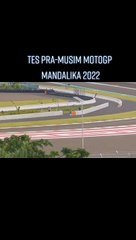 Test pramusim MotoGP mandalika lombok Indonesia