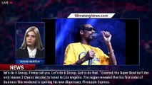 2 Chainz Wants Snoop Dogg to Smoke Weed During Super Bowl LVI Halftime Show: 'That Would Be Le - 1br