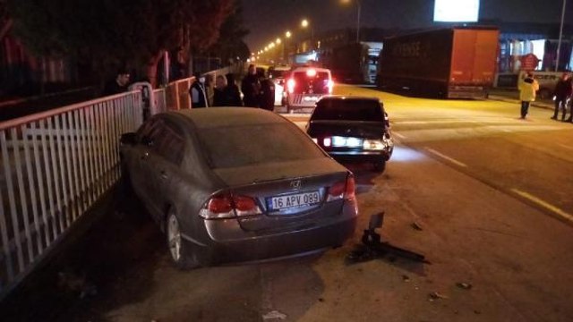 Son dakika haberleri: Bursa'da 5 kilometrelik takip kazayla bitti