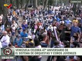 Venezuela celebra 47° aniversario de El Sistema de Orquestas y Coros Juveniles