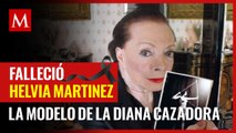 Murió Helvia Martínez Verdayes, la modelo de La Diana Cazadora, a los 100 años