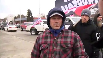 Download Video: Reporter STUNNED when protester walks up & says 