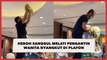 Heboh Sanggul Melati Pengantin Wanita Nyangkut di Plafon Gedung, Publik Kira Mantennya Salto
