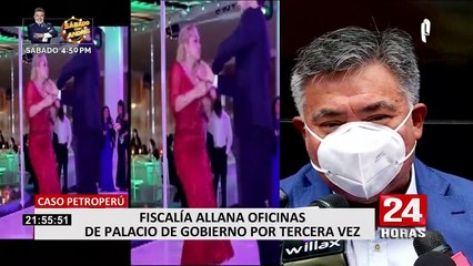 Caso Petroperú: Por tercera vez allanan oficinas de Palacio de Gobierno