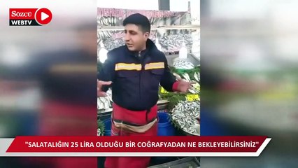 Atanamadığı için balıkçı tezgahında çalışan öğretmen: Salatalığın 25 TL olduğu bir coğrafyadan ne bekleyebilirsiniz?