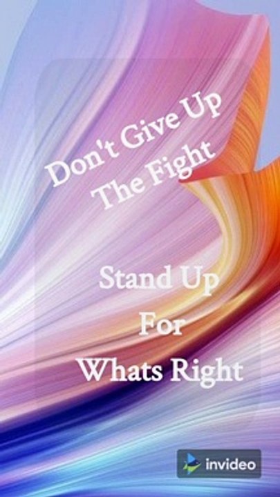 Quote: Do Not Give Up the Fight