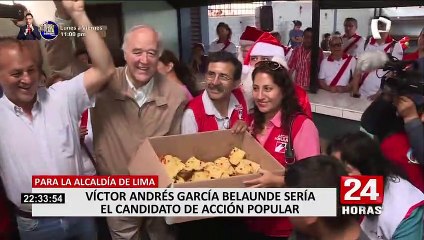 "Vitocho" sería candidato de Acción Popular para la alcaldía de Lima