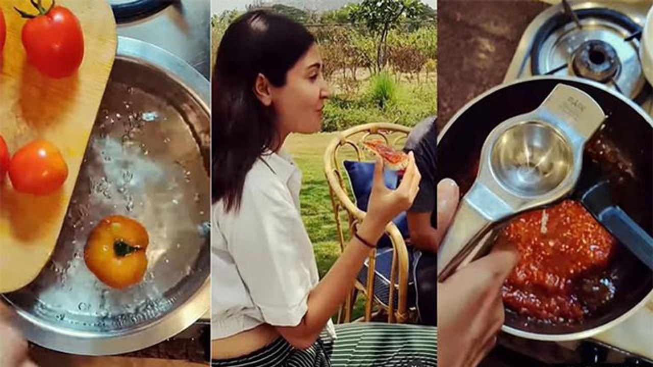 Anushka Sharma Homemade Jam Recipe। Anushka Sharma ने Garden से Tomato तोड़कर बनाया Jam,Video Viral