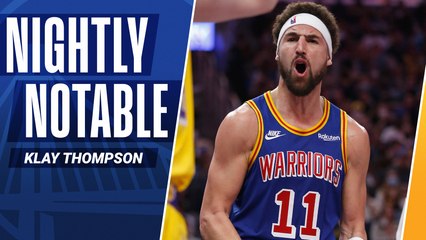 Nightly Notable: Klay Thompson | Feb. 12
