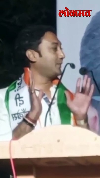 आ. संदीप क्षीरसागरांचा 'पुष्पा' अंदाज... झुकेगा नही.
