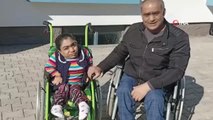 Vicdansızlar engelli kadının tekerlekli sandalyesini çaldı