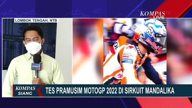 Hari Terakhir Tes Pramusim MotoGP 2022, Pembalap Tes Kekuatan Motor di Sirkuit Mandalika