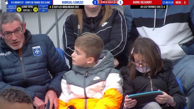 8e doublettes ISSY-LES-MOULINEAUX vs AX : Coupe de France des Clubs de pétanque - Saint-Florentin