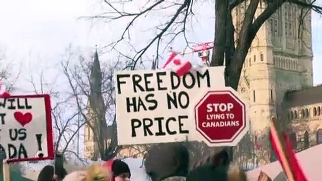Конвой свободы в Канаде обещает стоять до конца