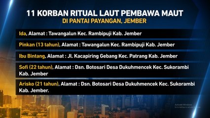 Daftar Nama 11 Korban Ritual Berujung Maut di Jember