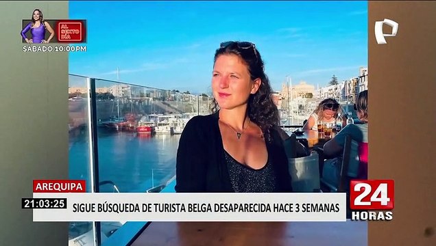 Arequipa: continúa búsqueda de turista belga que desapareció hace 20 días