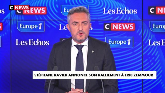 Stéphane Ravier, ex-membre du RN annonce son ralliement à Eric Zemmour