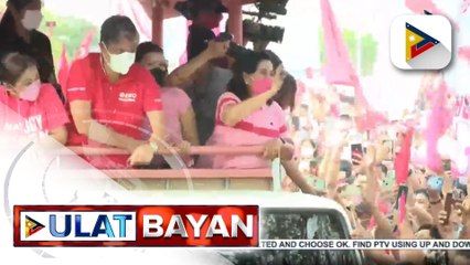 Pink Sunday, isinagawa ng Leni-Kiko tandem sa QC Memorial Circle