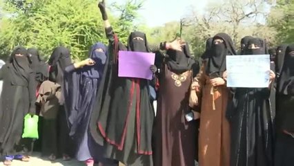 Las protestas en defensa del hiyab se extienden por toda India