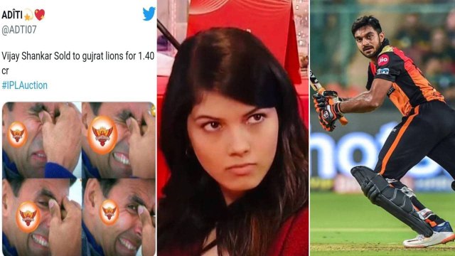 IPL Auction 2022 : SRH Kavya Maran Smart Move..Vijay Shankar In To Gujarat Titans | Oneindia Telugu