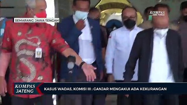 Kasus Wadas, Komisi III : Ganjar Akui Ada Kekurangan