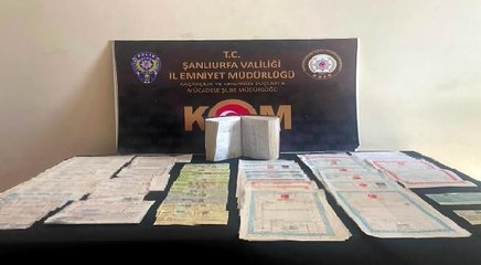 Son dakika haberleri... ŞANLIURFA'DA TEFECİLİK OPERASYONU: 5 TUTUKLAMA