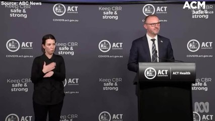 ScoMo’s trip to Sydney is “not a good look” - Andrew Barr COVID-19 Press Conference | September 7, 2021, Canberra Times