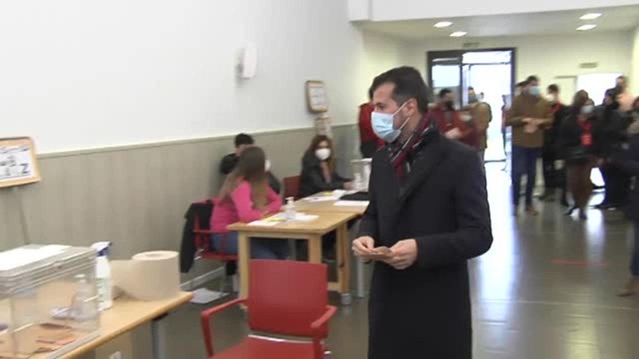 Luis Tudanca pide una "participación masiva" de los castellanoleoneses