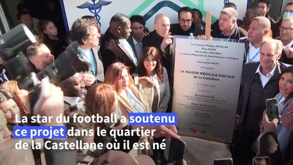 Marseille: Zidane inaugure une maison médicale digitale dans son quartier d'enfance