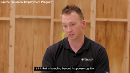 Winners at the Veterans’ Employment Awards 2021 | October 8, 2021 | ACM