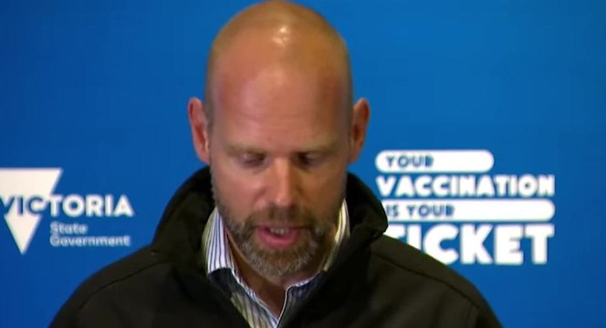 Victorian COVID response commander Jeroen Weimar provides details on regional cases | October 20, 2021 | ACM