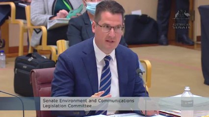 Zed Sesleja refuses to answer questions at Senate estimates | October 25, 2021 | ACM