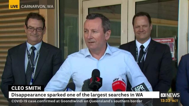 Cleo was a delightful little girl, says WA Premier Mark McGowan at Press Conference | November 4, 2021 | ACM