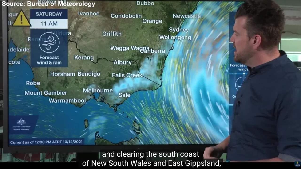 Major flooding for south-eastern NSW and eastern Victoria - Bureau of Meteorology Severe Weather Update | December 10, 2021 | ACM