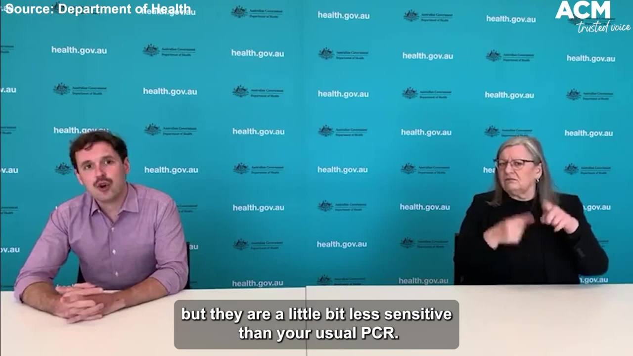 Dr Lucas De Toca on rapid antigen vs PCR testing for COVID-19  | December 22, 2021 | ACM