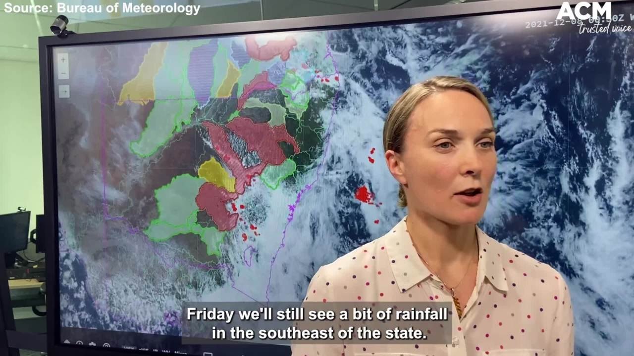 Storms, rain and hail warning for NSW and ACT -  Bureau of Meteorology clip | December 8, 2021 | ACM