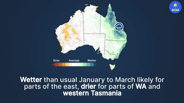 Climate and Water Outlook for January to March, 2022 - Bureau of Meteorology | December 17, 2021 | ACM