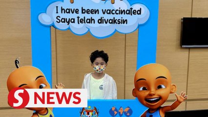Covid-19: Khairy's six-year-old son gets his first vaccine jab